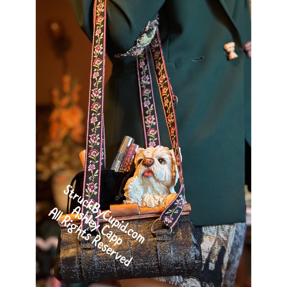 One-of-a-Kind Dog Purse by StruckByCupid.com